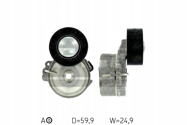 фото №1, Skf натяжитель ремень клиновой ось. citroen