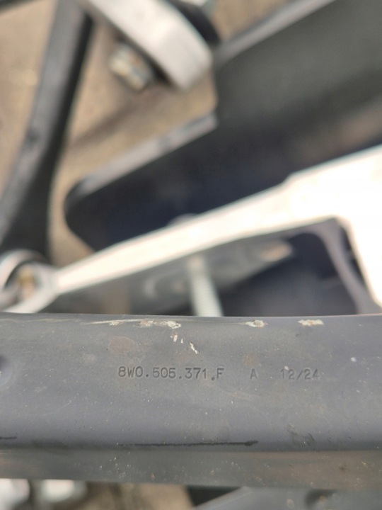 фото №7, Audi a5 8w8 f5 a4 b9 24r тележка поворотный кулак рычаг зад только 9tyś km