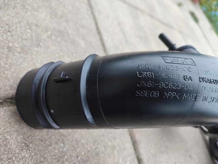 фото №13, Шланг труба воздуха воздуховод ford focus mk4 1.0 ecoboost