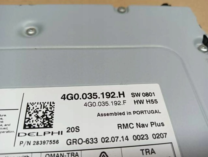 фото №11, Audi a6 c7 a7 4g зчитувач навігації навігація mmi мультимедіа 4g0035192h