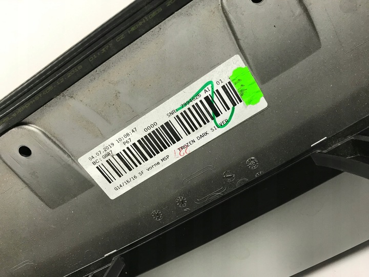 фото №15, Bmw 8 g14 g15 бампер переднє м-пакет заморожений p67