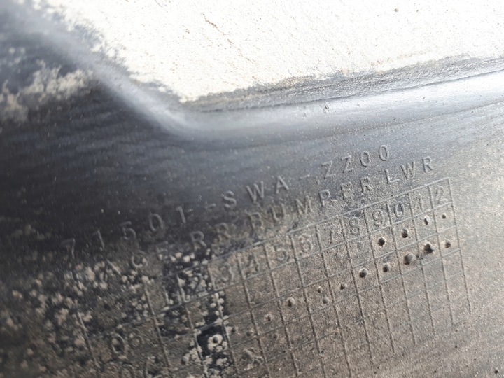 фото №9, Honda crv cr-v iii 06-09 бампер задній зад 71501-swa-zz00