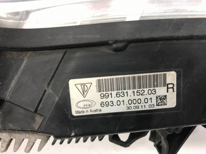 фото №12, Porsche 991 911 11-15 фара led drl поворотник правое перед 99163115203
