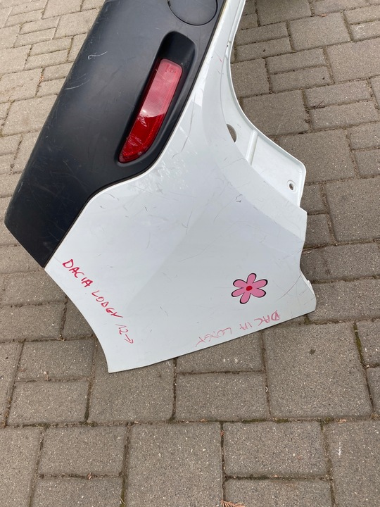 фото №3, Dacia lodgy 2012- бампер зад задний bez pdc