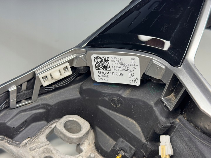 фото №13, Кермо volkswagen vw golf viii arteon віртуальний 5h0419089fd