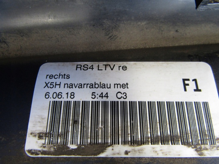 фото №9, Планка порогова права audi rs4 8w9 b9 rs 4 18-