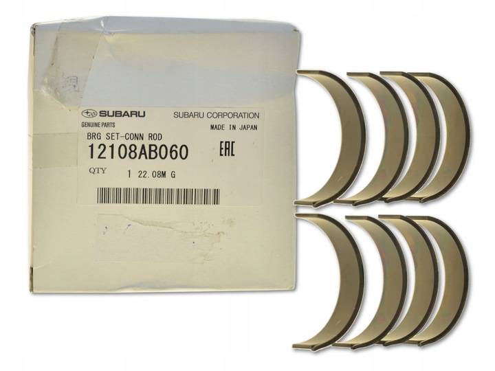 фото №1, Subaru forester iii 07-12 2.0d вкладиші шатунні