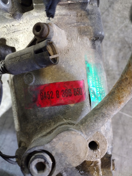 фото №6, Компресор кондиціонера 64528386650 bmw e46 2.0d