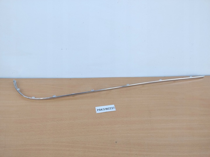 фото №1, Mercedes e-klasa w210 лівий хром chormik планка бампера зад pak3/wz237