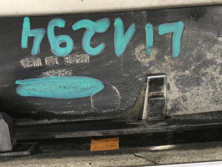 фото №13, Планка хром накладка крышки зад tesla x 1035370-00-e