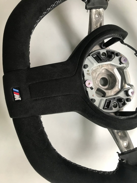 фото №7, Bmw f30 f33 f20 f15 f32 f36 f33 f34 кермо алькантара плоска модифікація