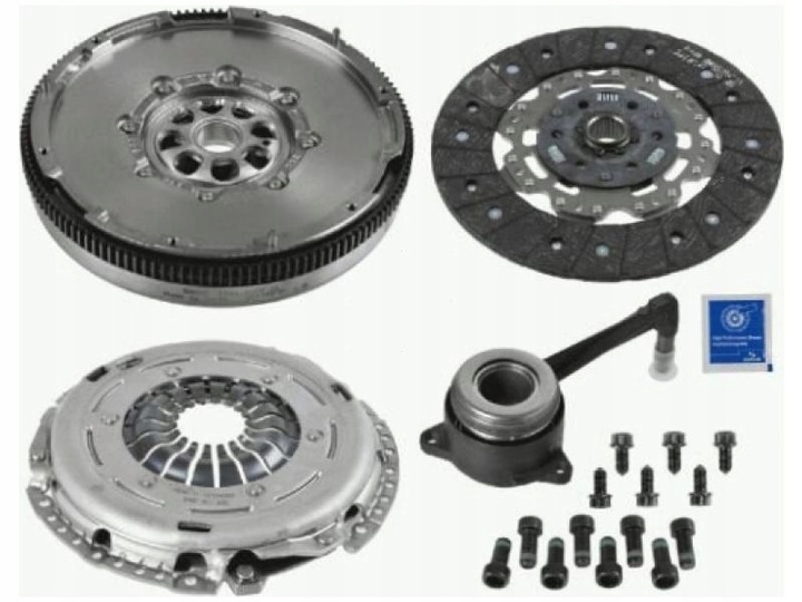 фото №1, Набор сцепления vw passat b6 2.0 08-12 b7 1.8 12-14 eos 2.0 06-15