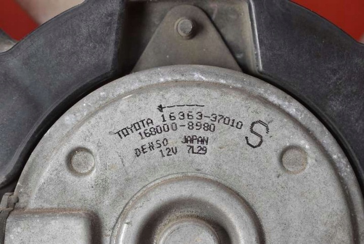 фото №9, Вентилятор 100222-1374 toyota prius 3 iii xw30 1.8 гібрид 99 km 09-11