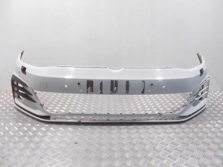 фото №10, Бампер перед vw golf vii gtd gti 5g рестайлинг 17-20 оригинал омыватель pdc