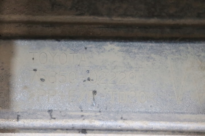 фото №14, Toyota corolla e21 планка порогова накладка права 75850-02220 j-356 a171