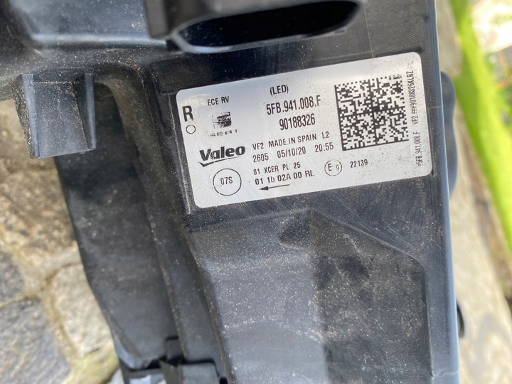 фото №12, Seat leon iv 5fb лампа права перед повний led 5fb941008f оригінал