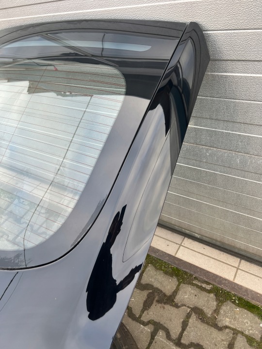 фото №9, Tesla модель s рестайлінг 16-19 кришка багажника з скло колір pbsb