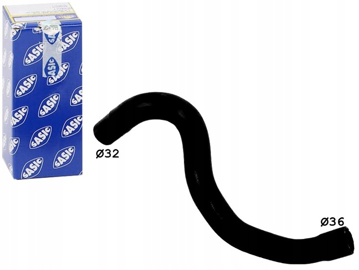 фото №1, Sasic шланг радіатор renault kangoo ii верхній