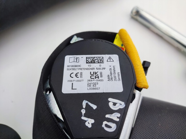 фото №13, Панель консоль подушка подушки подушка безопасности ремни датчик byd уплотнитель 2024-2025