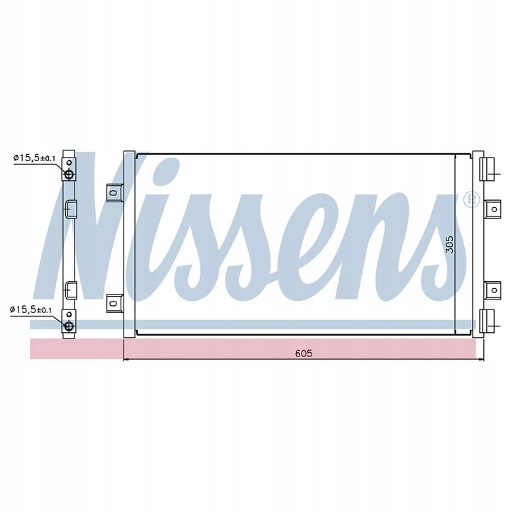 фото №10, Nissens 94811 конденсатор, кондиционер
