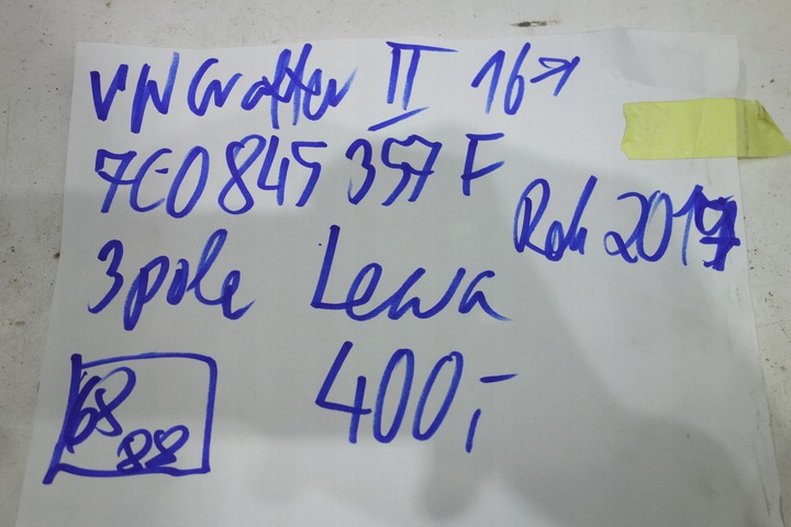 фото №6, Стекло боковая левая 3 поля vw crafter ii man tge