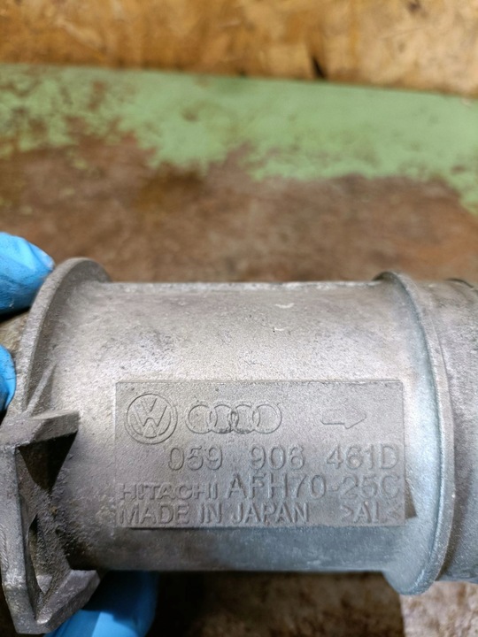 фото №5, Расходомер 059906461d a4 b5 a6 c5 2.5 tdi