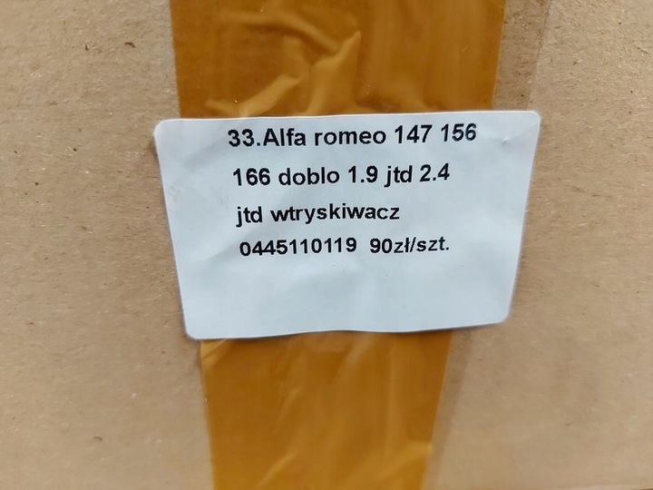 фото №7, Alfa romeo 147 156 166 fiat doblo 1.9 2.4 jtd інжектор форсунка пального