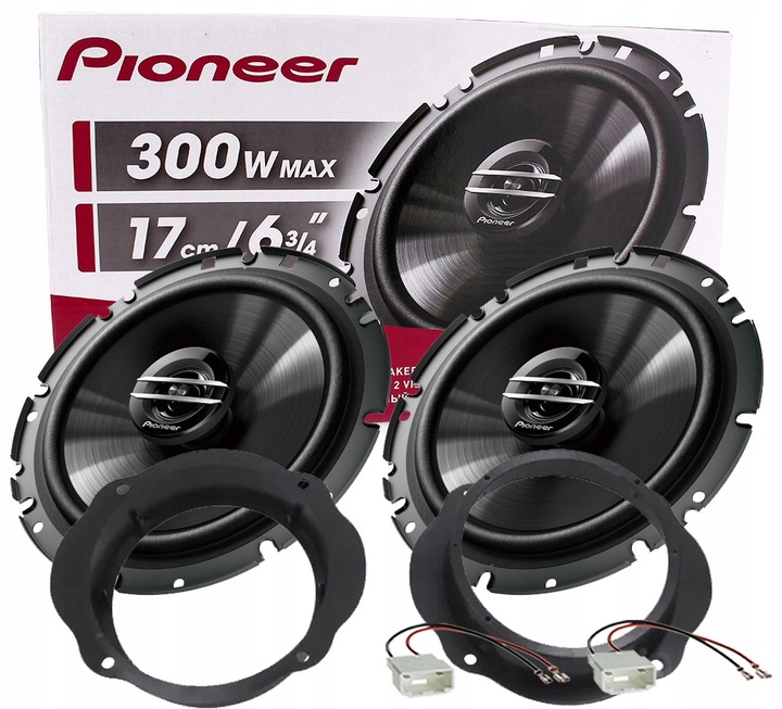 фото №1, Pioneer динамики 2 drożne ford focus mk2 c-max mk1 kuga mk1 дверь перед