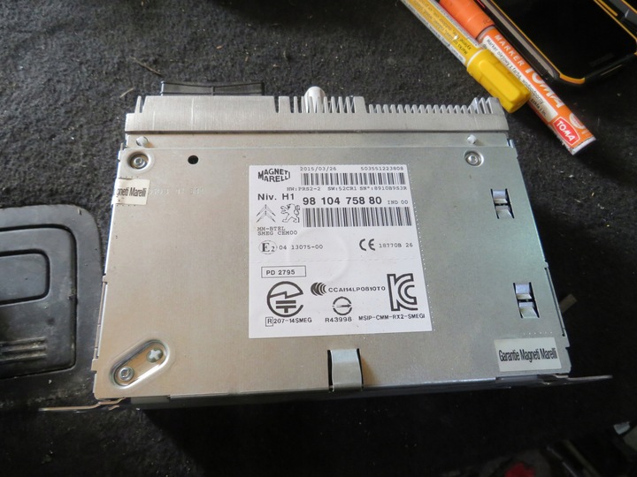 фото №1, Радіо peugeot citroen 9810475880