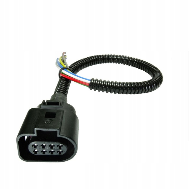 фото №1, Соединитель жгут 1j0973714 з проводами штекер 8 pin