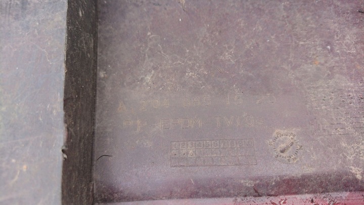 фото №9, Mercedes glk 204 бампер задній зад