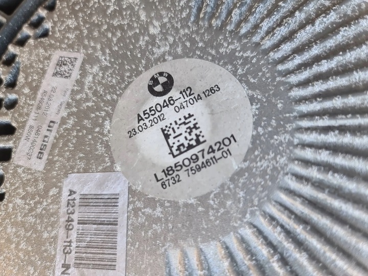 фото №7, Bmw f06 f12 f13 4.0d 3.0d радіатор комплект 7594611