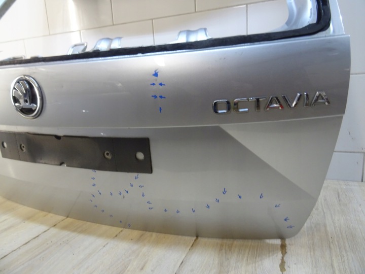 фото №6, Skoda octavia 3 iii 12- универсал крышка багажника зад 5e9827173 llu