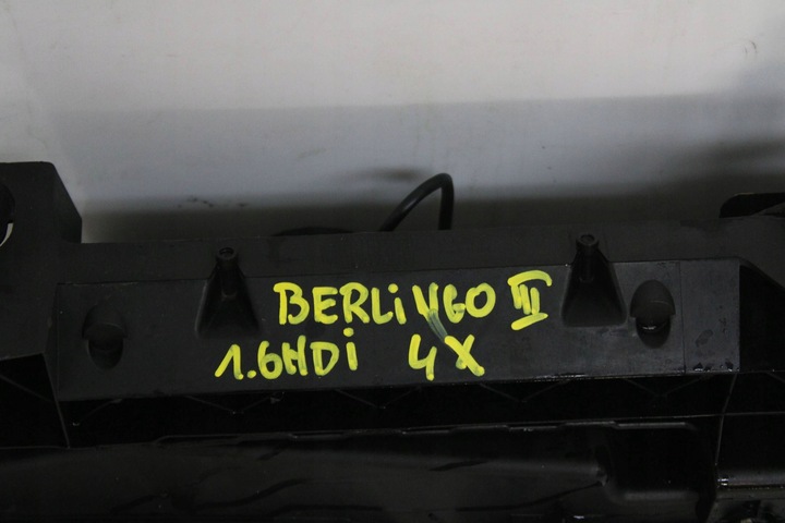 фото №9, Citroen berlingo iii partner 08r- 1.6 hdi pas переднє радіатор вентилятор