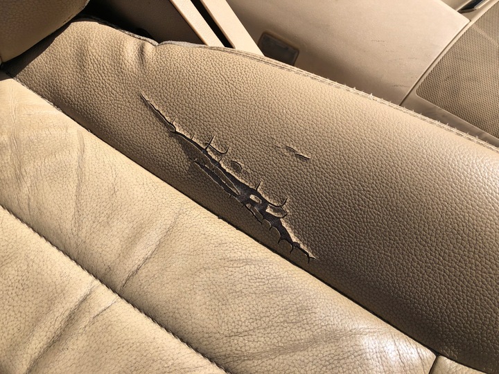 фото №6, Mercedes w251 довгий 05- сидіння диван оббивка шкіра бежевий 6 осіб