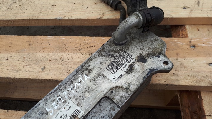 фото №3, S6 c7 4g радіатор масла 4.0 tfsi a7 4g s7