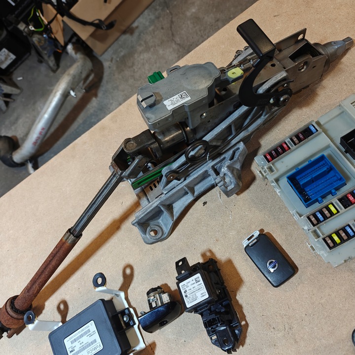 фото №6, Volvo xc60 2.4 d5 205km компьютер замок зажигания набор 2010r