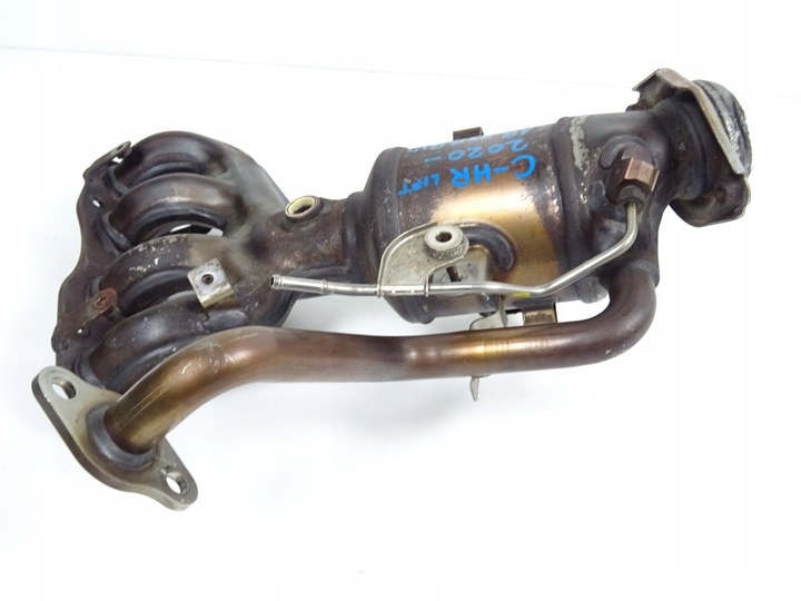 фото №6, C-hr рестайлинг 1.8 hyb коллектор выпускной катализатор