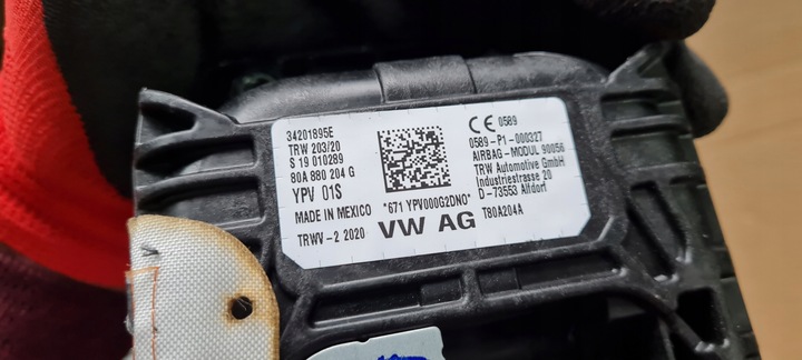 фото №10, Q5 80a sq5 подушка безопасности пассажира подушка безопасности usa 80a880204g