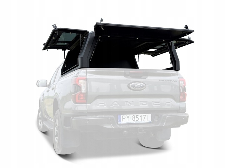 фото №10, Надстройка tectracab алюминиевая ford ranger hardtop з окнами боковыми