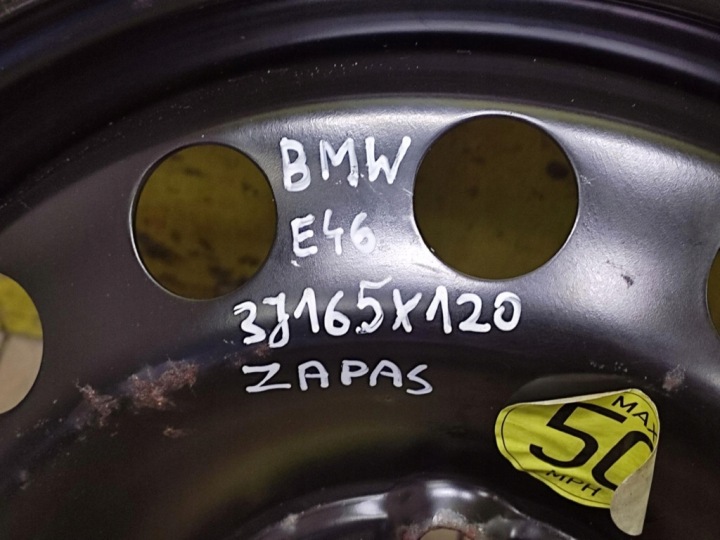 фото №12, Диск стальной bmw (oem) 3.5" x 16" 5x120