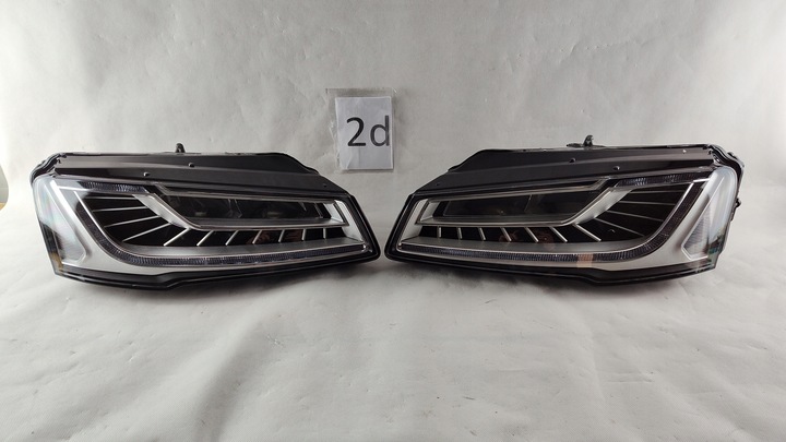 фото №1, Audi a8 d4 рестайлінг 4h0 повний led лівий праві фара лампа ліва права