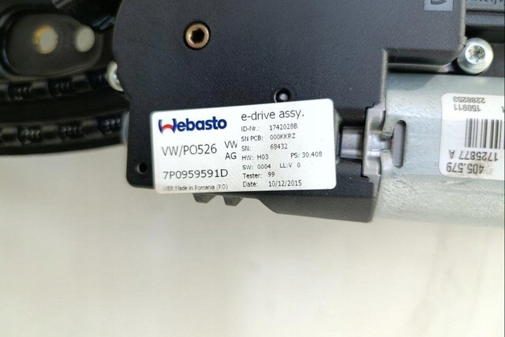 фото №8, Люк porsche cayenne 92a 1742004b гибрид 306kw 2016