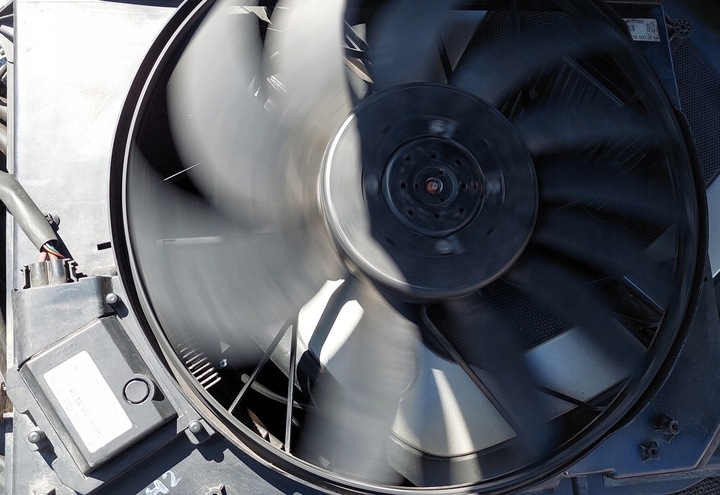 фото №13, Mercedes w220 3.7 4.3 5.0 вентилятор радиатор 650w