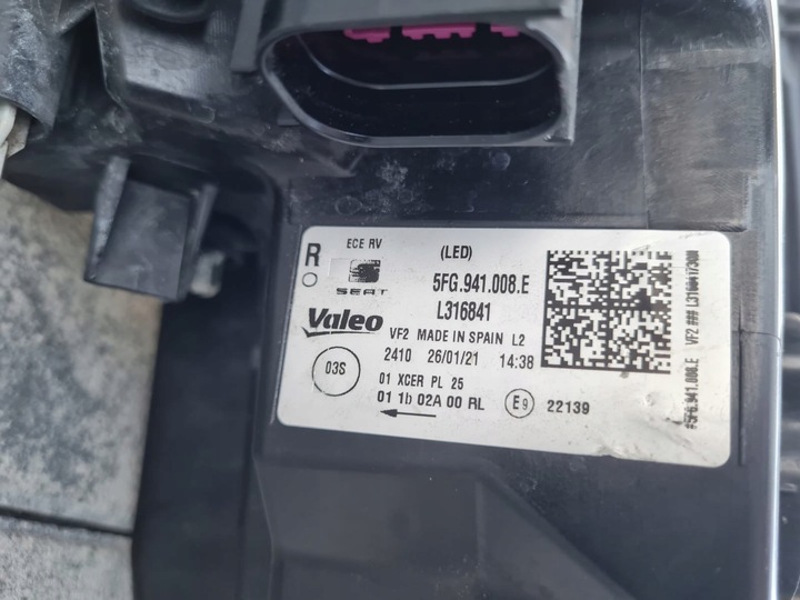 фото №15, Cupra leon iv formentor 5fg лампы перед полный led 5fg941007e 5fg941008e