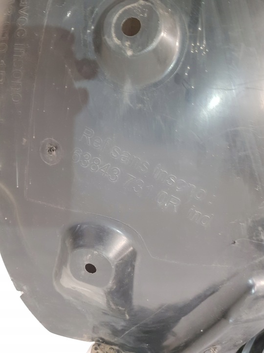 фото №6, Nakole лівий перед 638453816r renault megane iii рестайлінг 12r eu комплектні