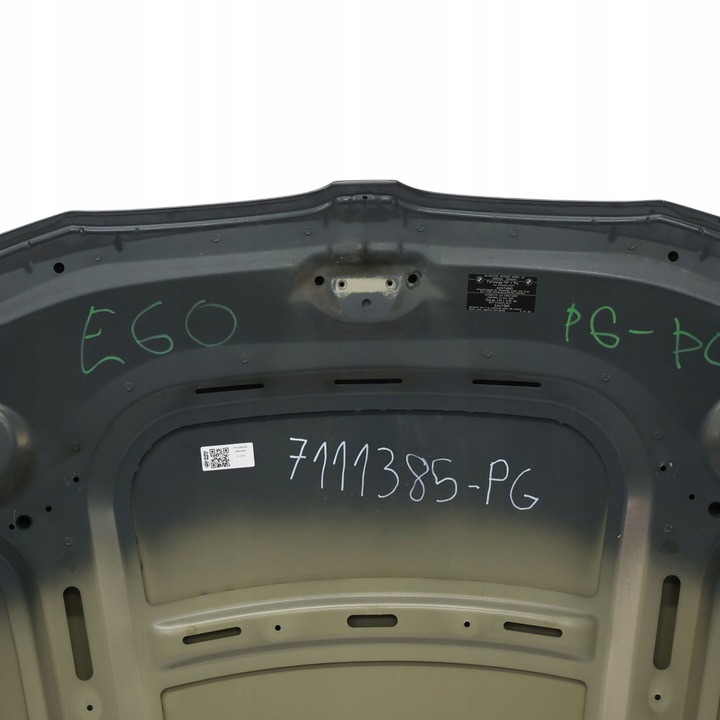 фото №16, Bmw e60 e61 капот кришка захист двигуна platingrau сірий металік - a68