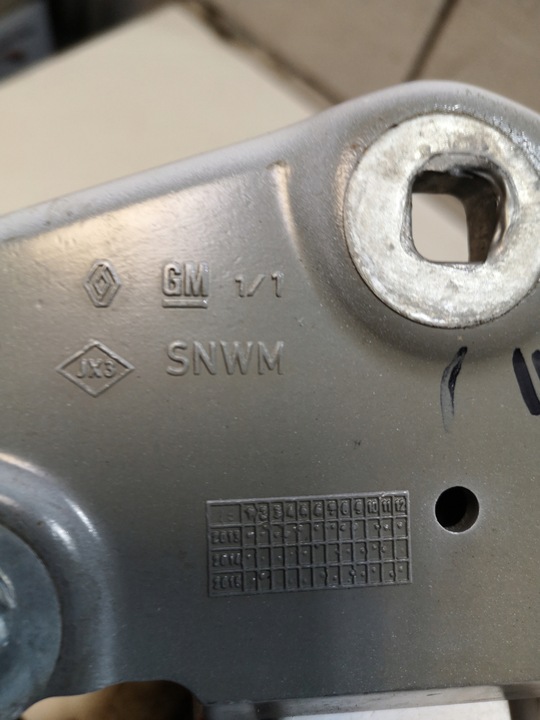 фото №4, Петля двері правий зад верх renault trafic iii 3