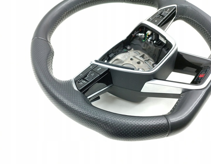 фото №14, Руль кожа лепестки s-line audi a7 c8 4k0124a