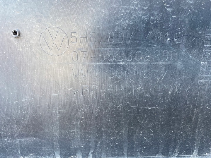 фото №8, Golf 8 viii 5h0 бампер зад задній hb